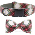 Dog Collars Bow Tie Printed Pet Collar